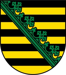 Über das Sachsen Wappen