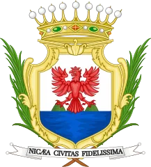 Le blason de Nice